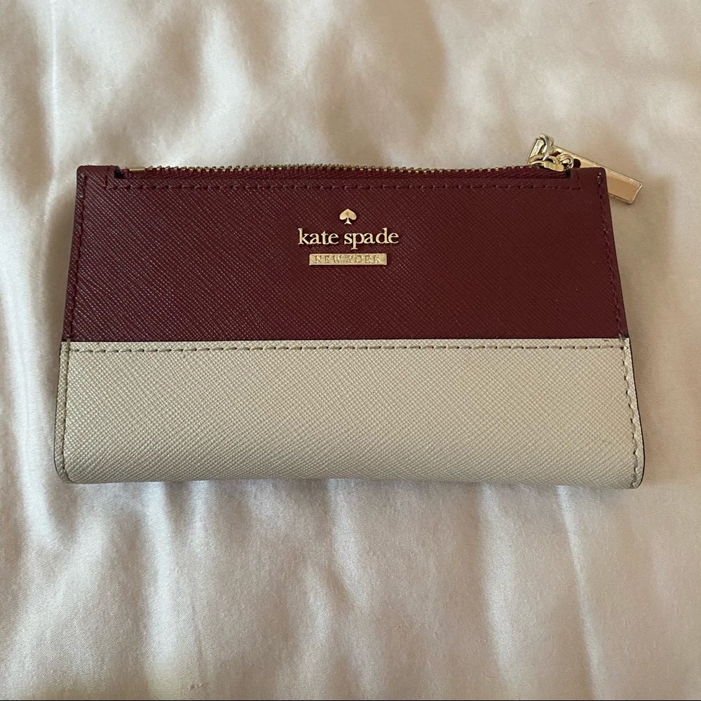 Burgundy Kate Spade Wallet